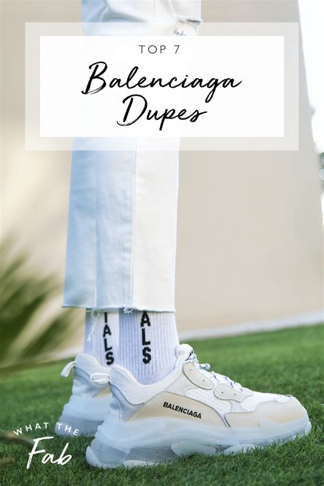 best Balenciaga dupes